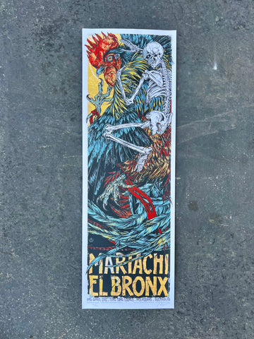 Mariachi el Bronx Ding Dong lounge Melbourne 2015 print by Rhys Copper