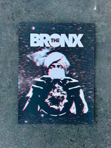 Bronx II 3D anniversary poster. Comes with 3d Glasses from original campaign